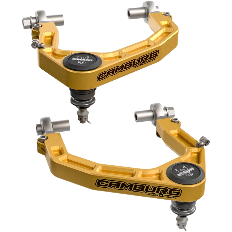 Camburg Engineering 2024-2025 Ford Ranger Raptor KINETIK Series X-Joint XL Upper Control Arm Kit Gold